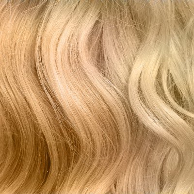 Palest Soft Gold Blonde Water Colour Hair Colour
