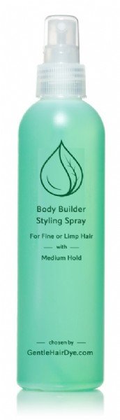Body Builder Hair Spray for Fine Hair - Gentle Hair Styling Products