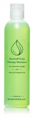 Natural Anti Dandruff Shampoo for Sensitive Scalp - Peppermint Shampoo for Dandruff