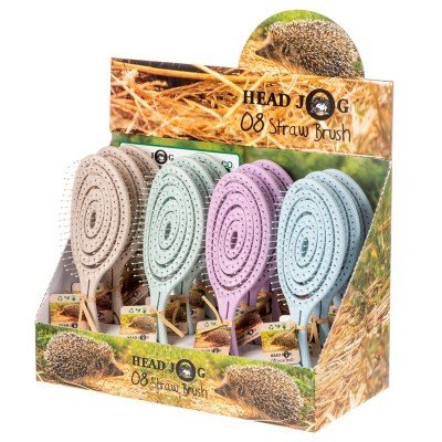 Eco Detangling Hair Brush - Pastel Collection