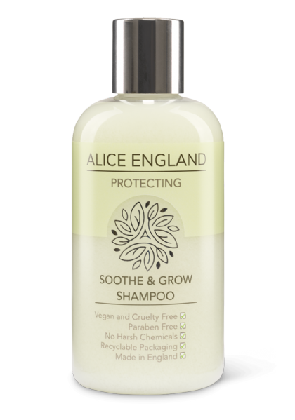 Soothe and Grow shampoo - nettle shampoo UK