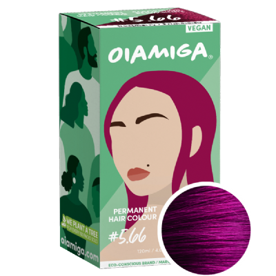 Oiamiga Permanent Raspberry Hair Dye 