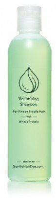 Natural Volumising Shampoo for Fine or fragile hair | Gentle Hair Dye