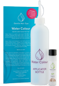 Water Colour Hair Dyes - Ammonia and PPD Free Natural Hair Colours with Gentle Hair Dye